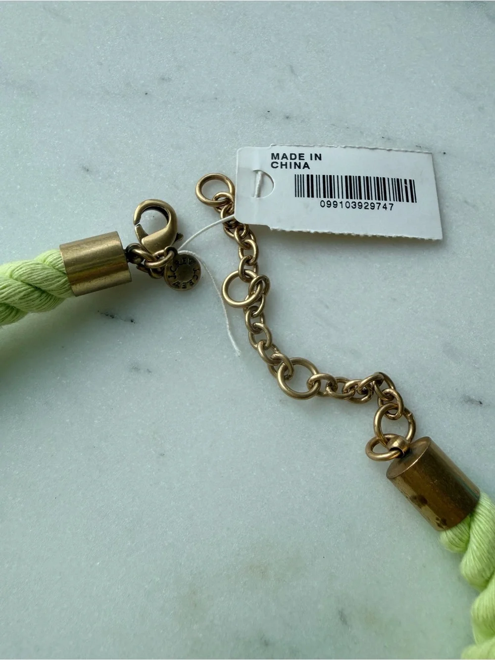 J. Crew crew lime